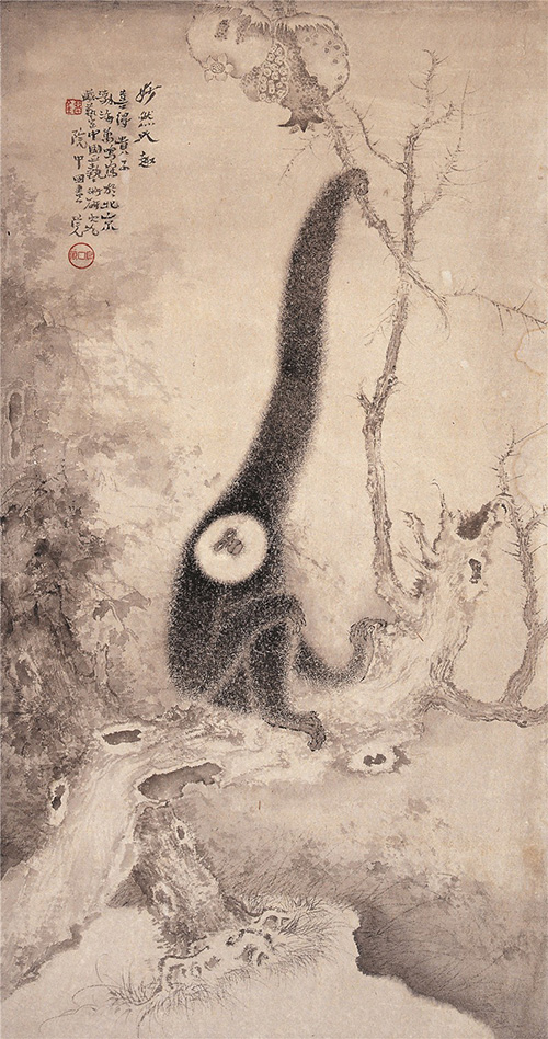 妙然天趣 2011年 30X60cm 紙本設色