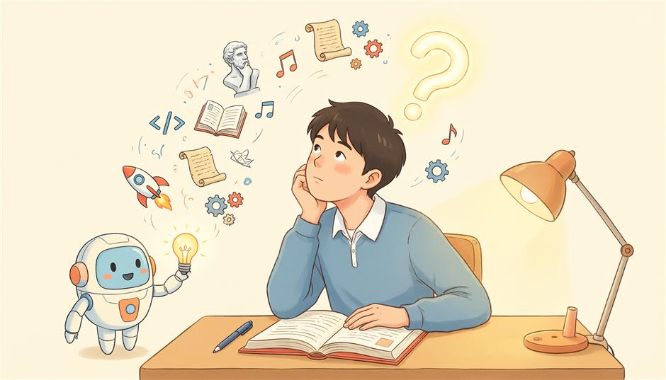 I Want My Son to Have a Future AI Cannot Predict. How to Connect the Dots?