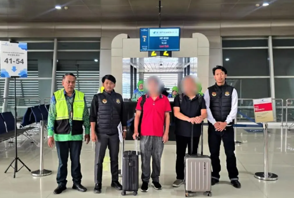 瑪迪溫移民局查處兩名違規務工中國籍人員 依法遣返