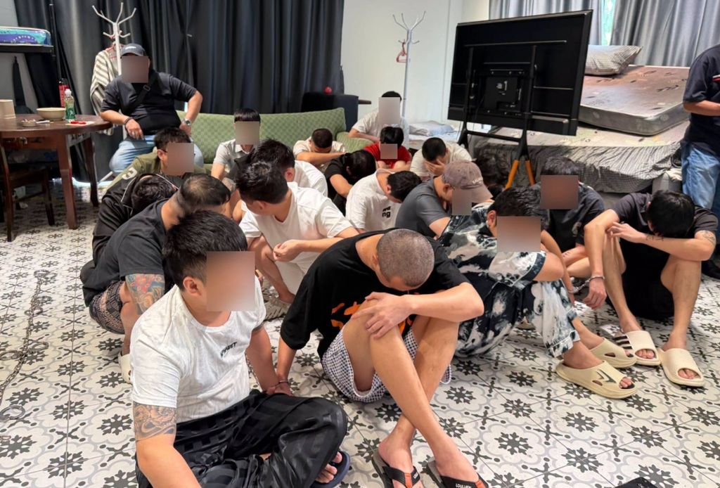 馬六甲破獲針對韓國民衆的電詐窩點 34人落網