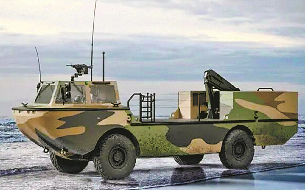 澳陸軍將列裝新型兩棲後勤車輛 替換老舊LARC-V