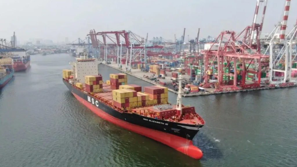 丹戎不碌港開通 MSC Seahorse 新航線 搭建印尼中國泰國海運通道