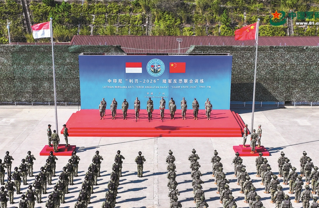 中印尼“利刃‑2026”聯合反恐軍演在廣東舉行 時隔14年重啓